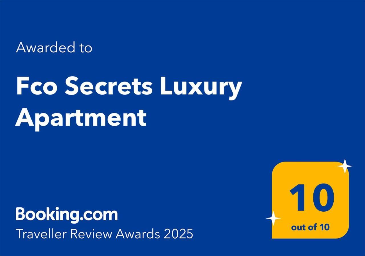 Fco Secrets Luxury Apartment Fiumicino Eksteriør bilde